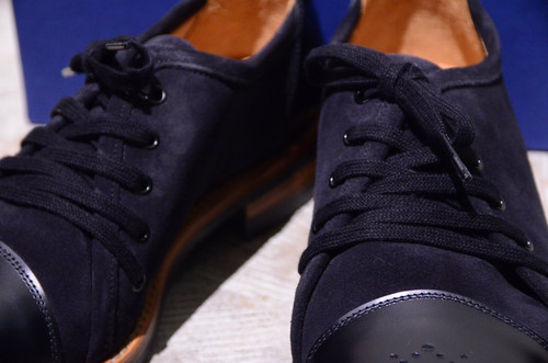 【新品】Old Curiosity Shop×Sanders サドル黒 UK6 the old curiosity shop x Sanders Made in ENGLAND サンダース