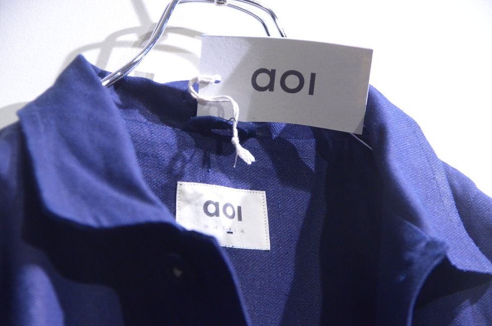 サムネイル： aoi project Workshop Jacket Denim Handmade in Norway アオイプロジェクト カバーオールジャケット