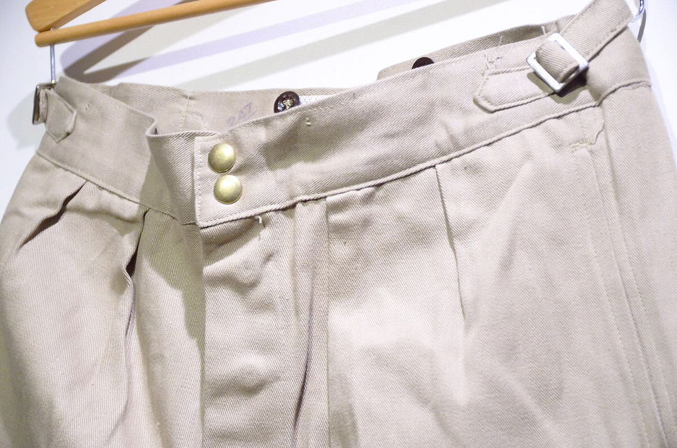 サムネイル： DEADSTOCK 50s Australian Army Chino Shorts Made in Australia オーストラリア軍 チノショーツ