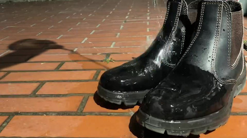 Redback オーストラリア製 安全靴 ブーツ 黒 新品 REDBACK SIDE GORE Boots Made In Australia レッドバック