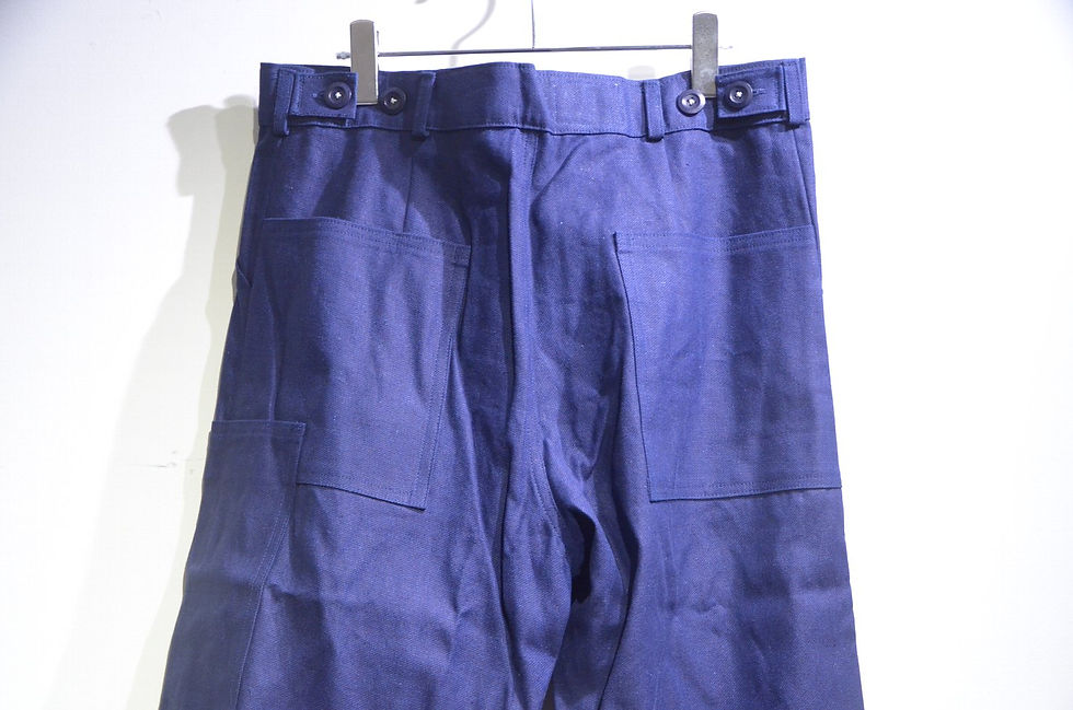 サムネイル： aoi project Workshop Trousers Denim Handmade in Norway アオイプロジェクト ワークトラウザーズ