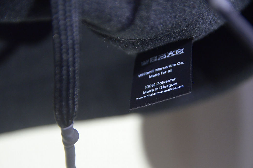 サムネイル： Whitehill Mercantile Colston Fleece Smock Parka BLK ホワイトヒル フリース スモックパーカー