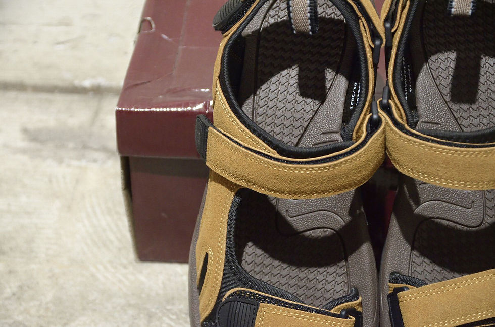 サムネイル： DEADSTOCK 21's British Army Hi-tec Sports Tropical Sandal イギリス軍 スウェード トロピカル サンダル