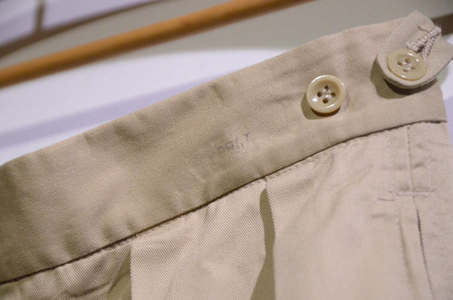 Vintage 1968's British Army Khaki Drill Trousers イギリス軍 ドリル