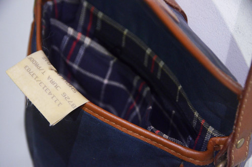 BARBOUR LEATHER Sholder Bag Made England バブアー レザー