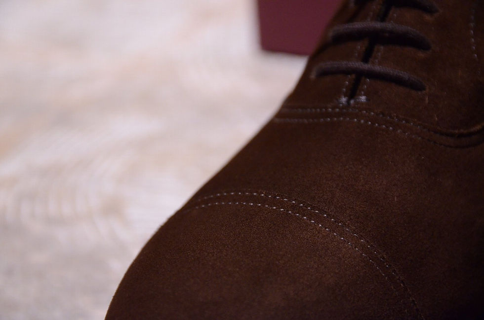 サムネイル： John Lobb City Suede Leather Made in England ジョンロブ シティ スウェード