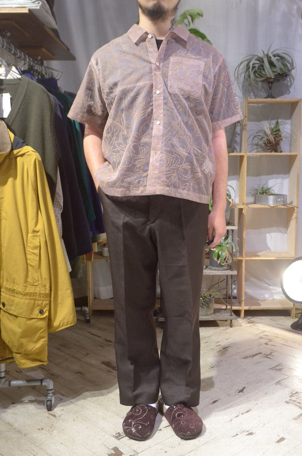 サムネイル： DEADSTOCK  80 - 90s San Rosa Poly Trousers BRW Made in UK デッドストック ポリトラウザーズ