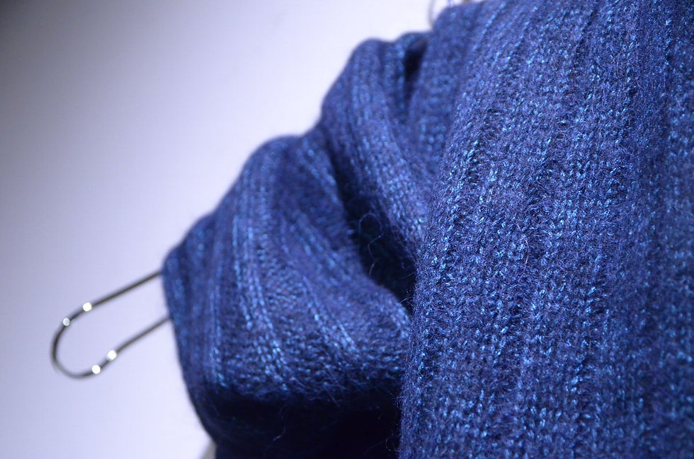 サムネイル： John Smedley Storm Alpaca Viscose Muffler Made in UK ジョンスメドレー アルパカ ウール ストール マフラー