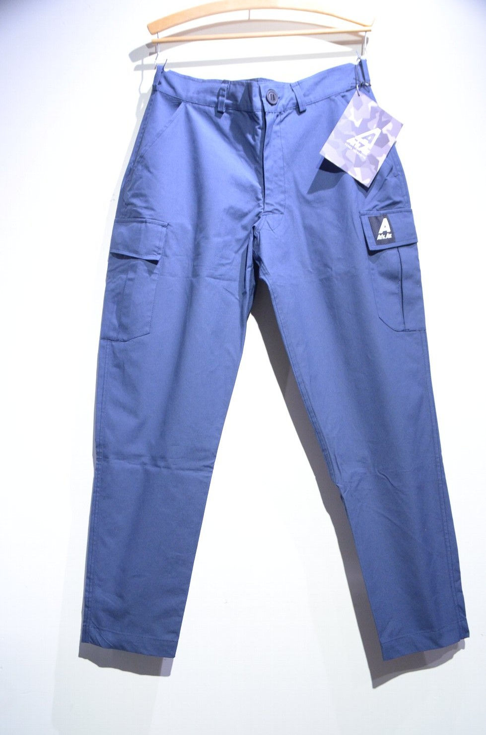 サムネイル： Ark Air Unlined Combat Trousers NAVY Made in England アークエア コンバット カーゴ トラウザーズ
