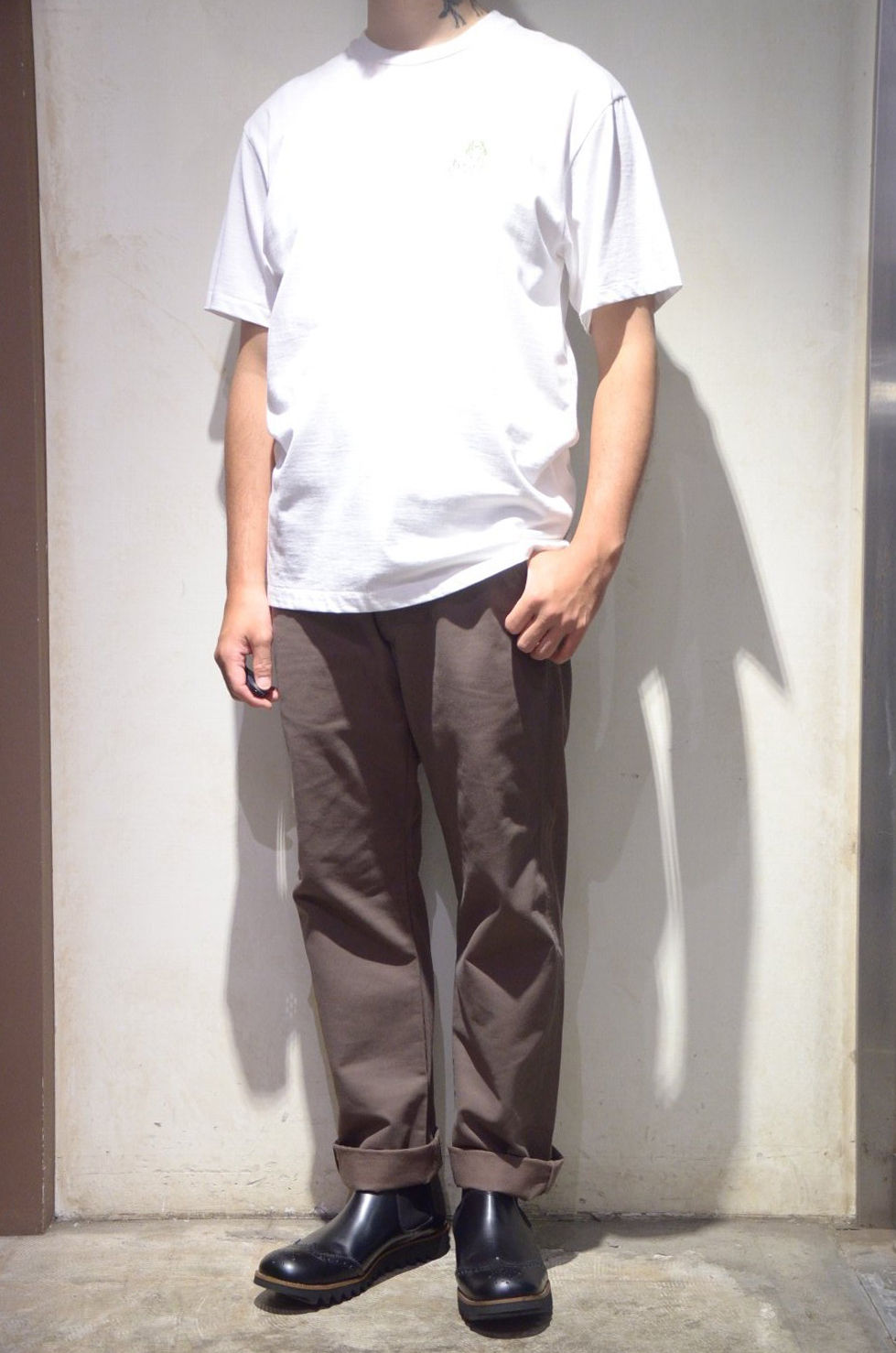 サムネイル： HAAR SCOTLAND Embroidered Horseman T Shirt Made in Scotland ハースコットランド 刺繍 Tシャツ