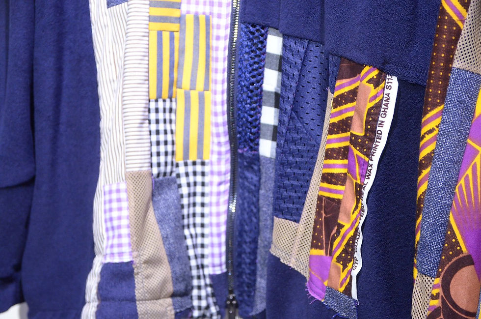 サムネイル： HAiK w/ Patch Work Shirt Jacket B Made in Norway ハイク ウィズアス  パッチワーク シャツジャケット