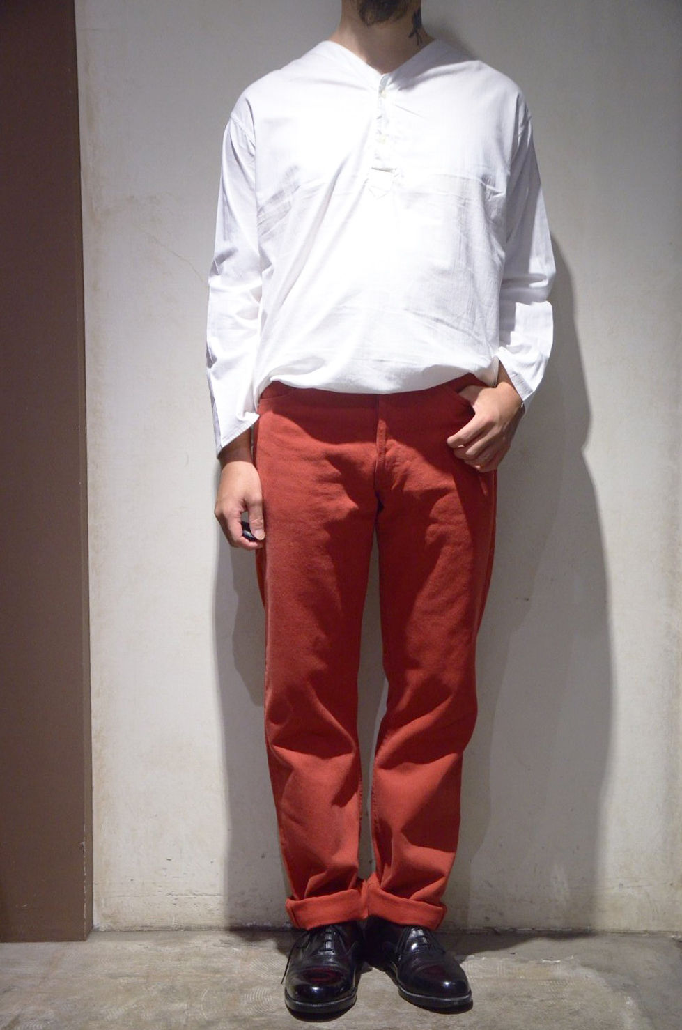 サムネイル： DEADSTCOK 90s Vintage Levi's 501 RED Denim Pants Made in USA リーバイス デニム カラージーンズ