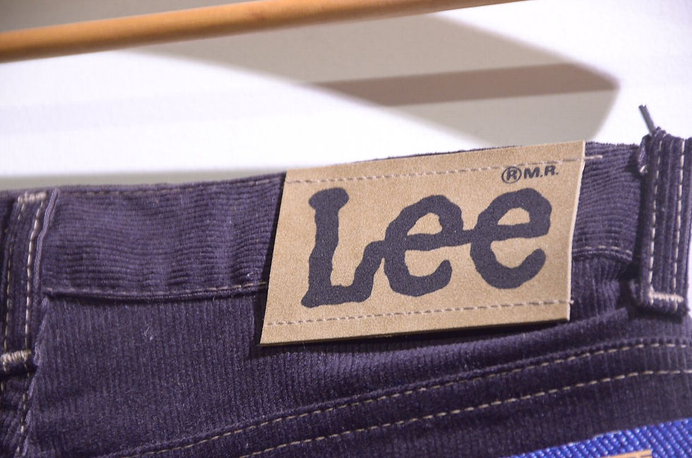 サムネイル： DEADSTCOK 70s Vintage LEE Corduroy Pants 241 BRW Made in USA リー コーデュロイ パンツ