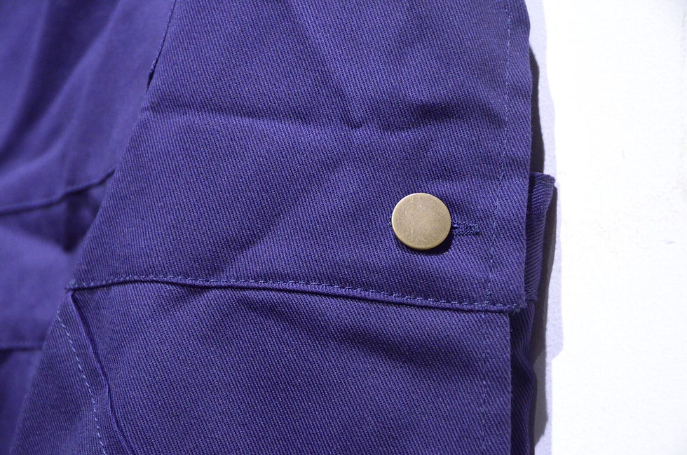 サムネイル： WSC WORKWEAR Overalls All In One Made in England NAVY オーバーオール オールインワン