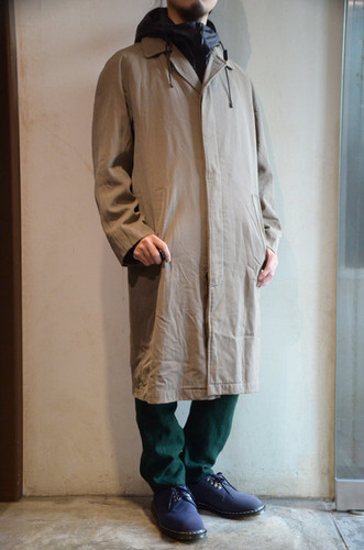 British Army Wool Gabardine Raincoat イギリス軍 ギャバジン ステン