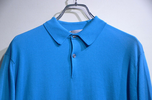 [美品] JOHN SMEDLEY ポロニット Romie ジョンスメドレー JOHN SMEDLEY(ジョンスメドレー)S4485 日本別注 コットン30G