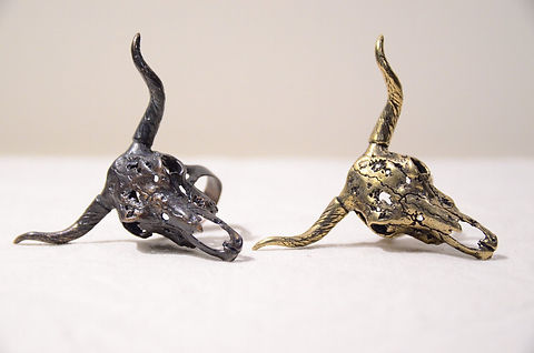 L. A. S. Jewelry Longhorn ring Made in Los Angeles ラス