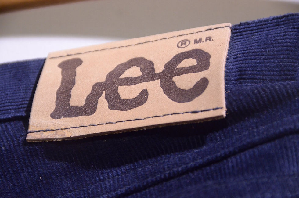 サムネイル： DEADSTCOK 70s Vintage LEE Corduroy Pants 200 NAVY A Made in USA リー コーデュロイ パンツ