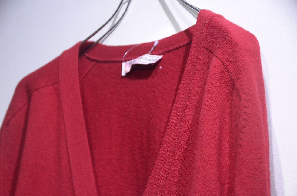 サムネイル： 60's Vintage BRAEMAR FERNER YACOBSEN Wool Cardigan Scotland ヴィンテージ ウール カーディガン