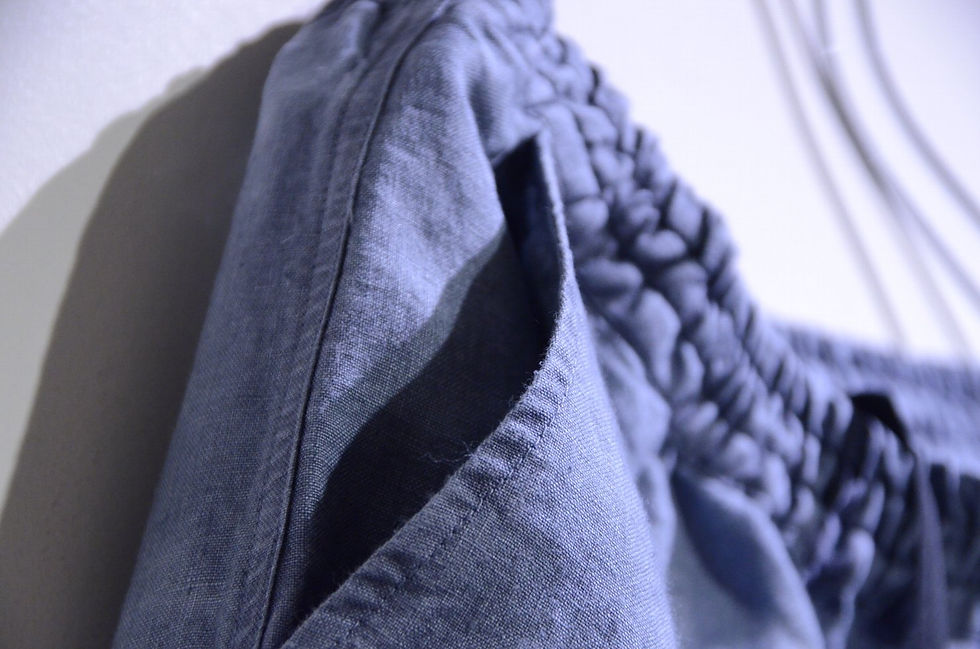 サムネイル： HAiK w/ Krivi Linen Taper Easy Pants Made in lithuania ハイクウィズアス テーパードリネン イージーパンツ