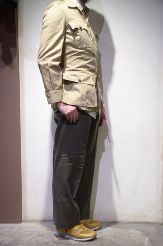 40s ヴィンテージ イギリス軍 ブッシュジャケット AERTEX 2 40s ヴィンテージ イギリス軍 ブッシュジャケット AERTEX 2 VTG