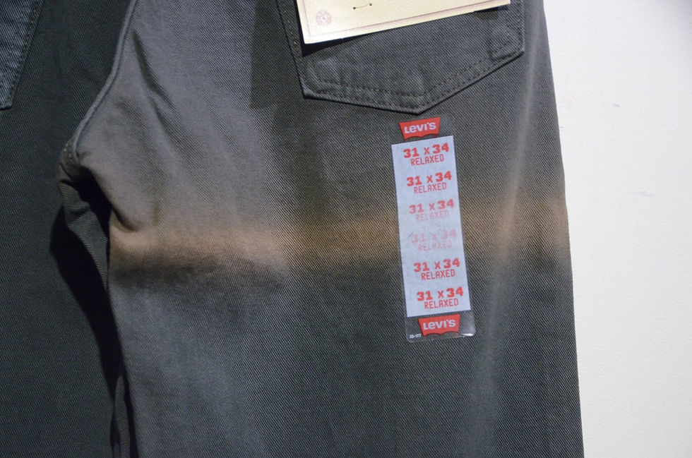サムネイル： DEADSTCOK 90s Vintage Levi's 550 GRN Denim Pants Made in USA リーバイス デニム カラージーンズ