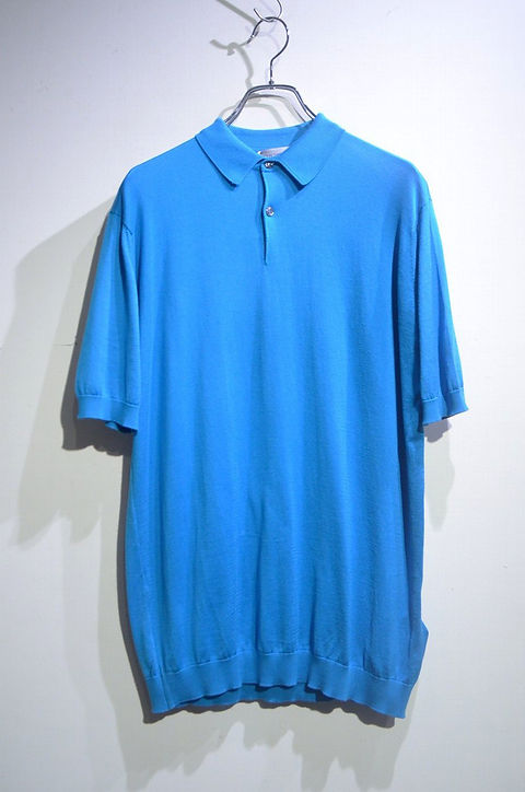 John Smedley Knit Polo Shirt JAMIE ジョンスメドレー ニットポロシャツ