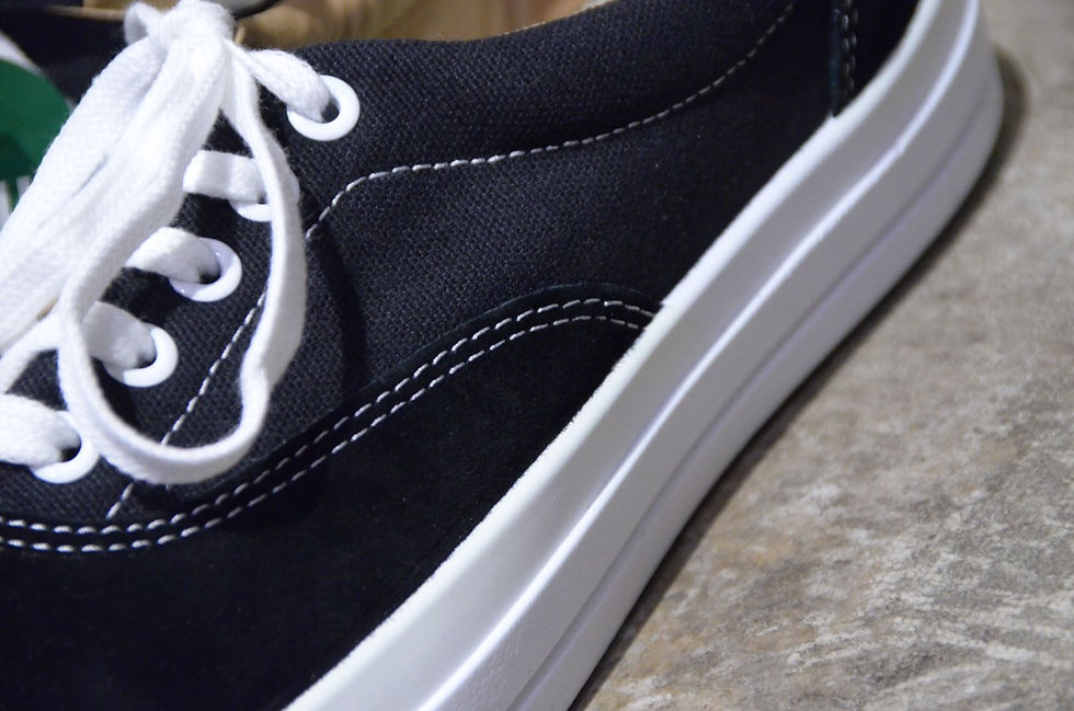 サムネイル： PF Flyers Suede & Canvas Windjammer Black MADE IN USA ピーエフフライヤー ウィンドジャマー スニーカー