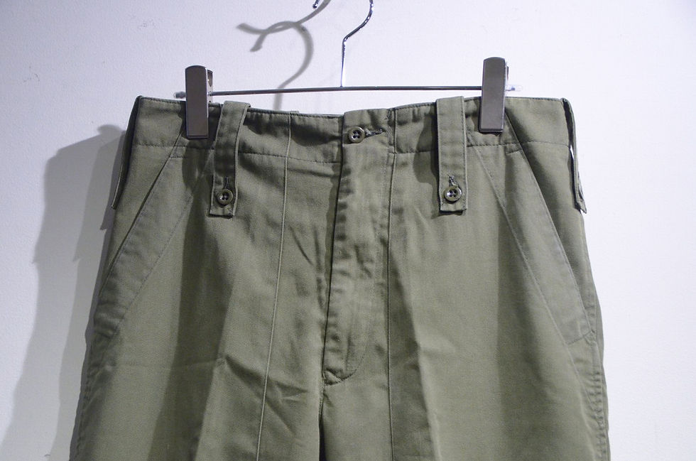 サムネイル： Used Vintage 80 - 90s British Army LightWeight Trousers イギリス軍 ライトウェイト トラウザーズ