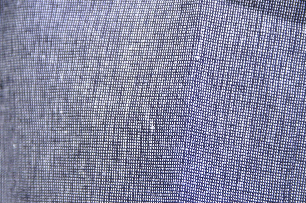 サムネイル： HAAR SCOTLAND Cotton Linen Camp Shirt Gray Made in Scotland ハースコットランド リネン 開襟シャツ