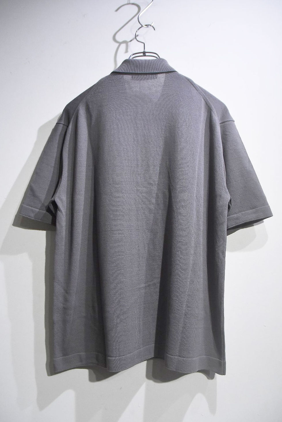 サムネイル： MOONCASTLE ICE COTTON OPEN COLLAR SHIRT CG MADE IN JAPAN ムーンキャッスル オープンカラーシャツ