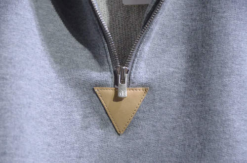 KYOU Leather Collar Heavy Weight Sweat BROTHERS キョウ レザー