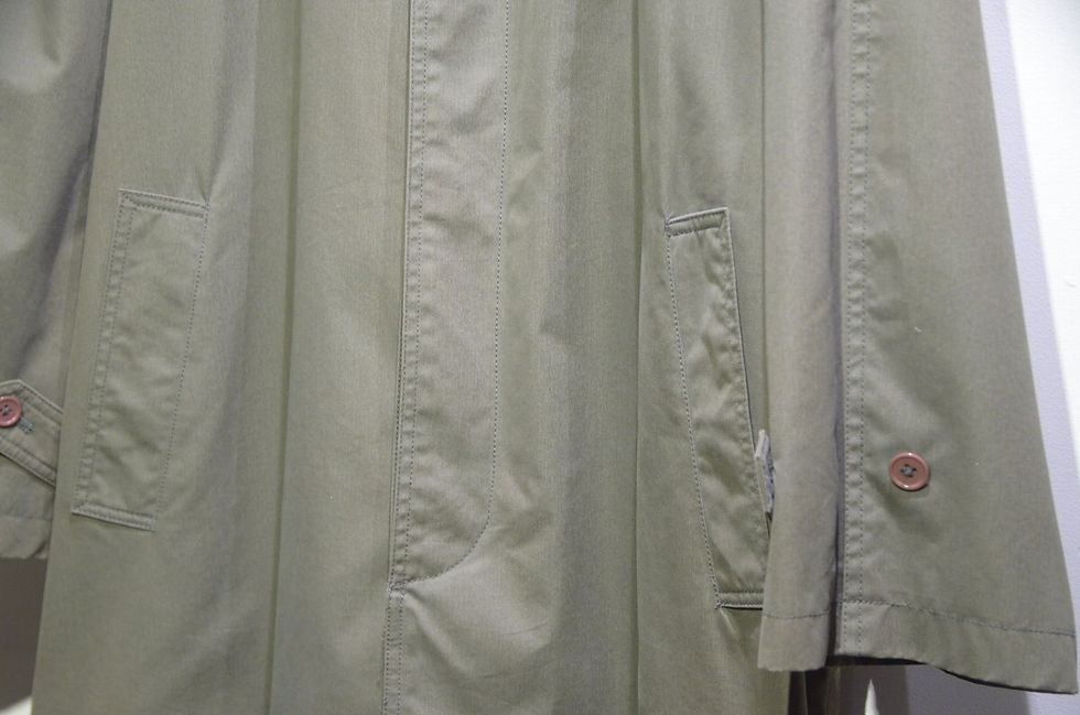 サムネイル： 70's Vintage LIBERTY LONDON BALMACAAN COAT Made in England リバティ ロンドン バルマカーン コート