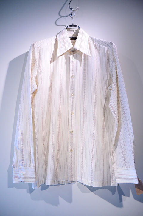 UK製 MARKS&SPENCER ストライプシャツ St.Michael 70s St.Michael Vintage Stripe Shirts セントマイケル ストライプ