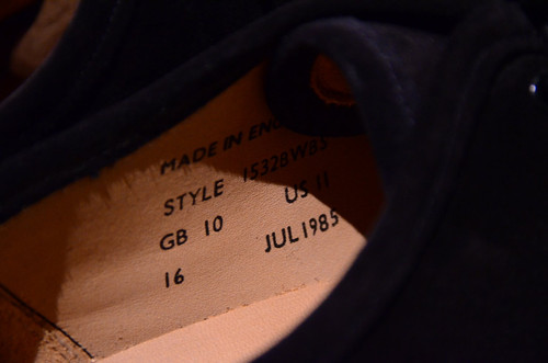 the old curiosity shop x Sanders Made in ENGLANDサンダース