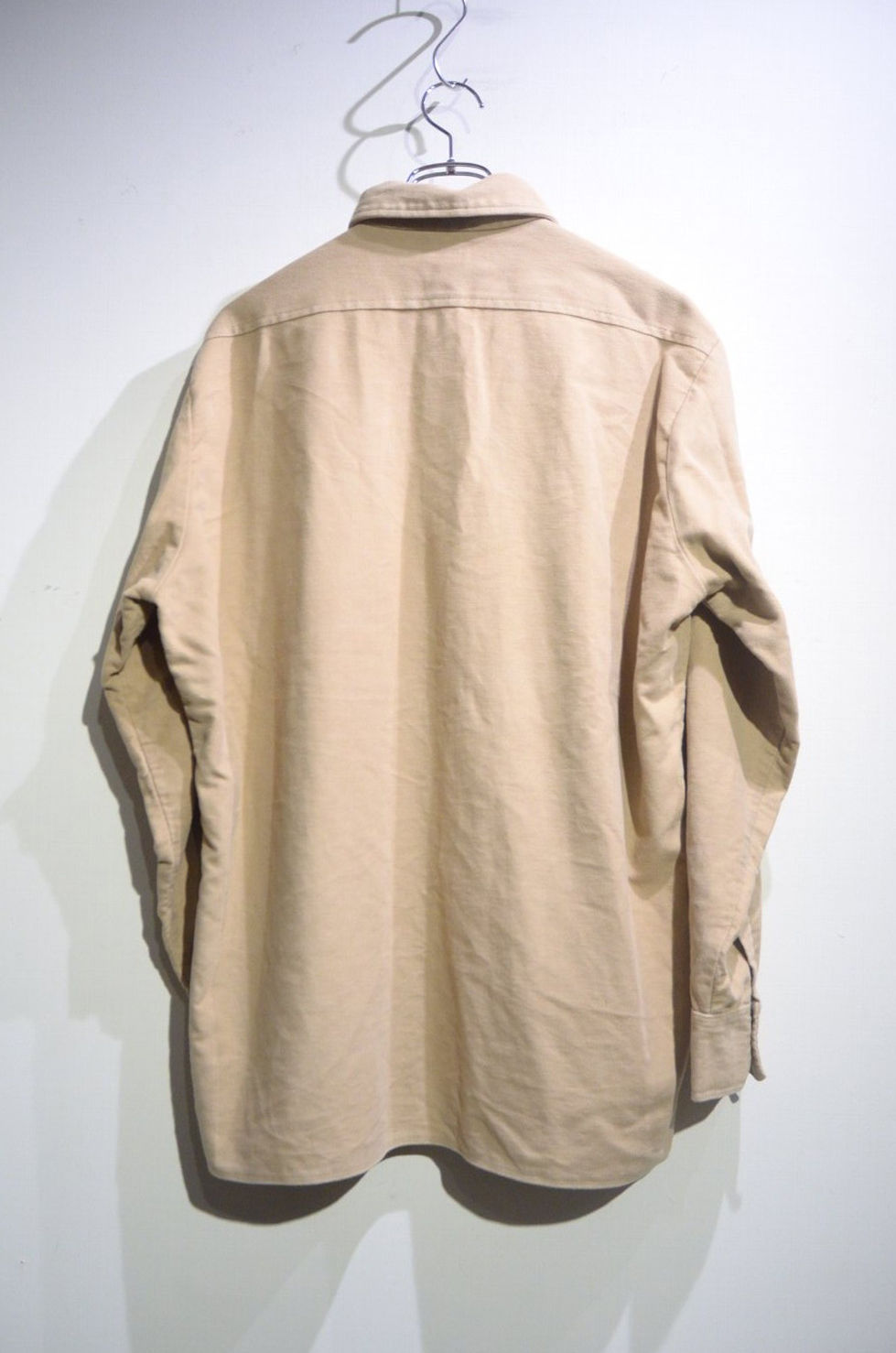 サムネイル： 80 ~ 90s Vintage Barbour Moleskin Shirt BGE Made in England バブアー モールスキン シャツ