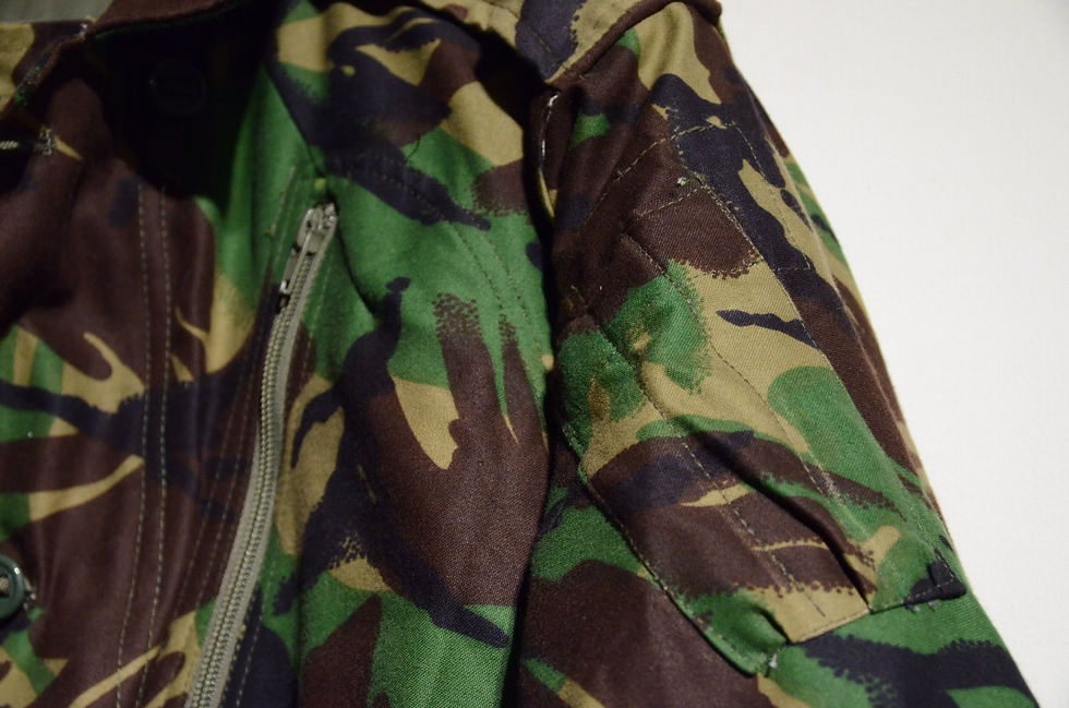 サムネイル： 86s British RAF DPM CAMO MK2A Jacket Made in ENGLAND DEADSTOCK イギリス軍 フライトジャケット