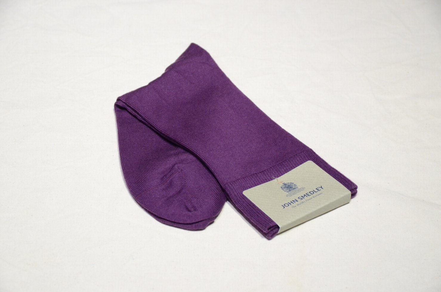 John Smedley SIGMA Purple Socks Made in England ジョンスメドレー ソックス