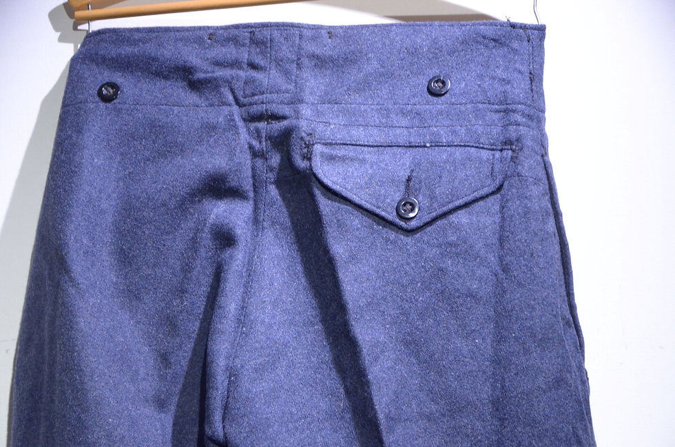 サムネイル： DEADSTOCK 1944s RAF War Service Dress Trousers Size 0 イギリス空軍 ワーサービスドレス トラウザース