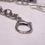 サムネイル： Prosac Always Smile Silver Hook Metal Chain L Handmade in Italy プロザック シルバー チェーン