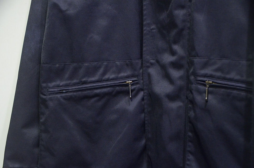 サムネイル： 80 ~ 90's Vintage Burberry's Nylon Cotton Twill Coat Jacket BLK バーバリー ナイロン ジャケット