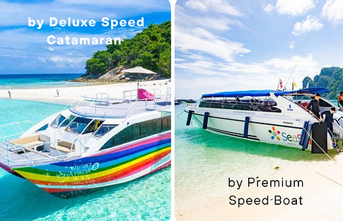 Tourist at Phi Phi Tour by speedboat and atmaran