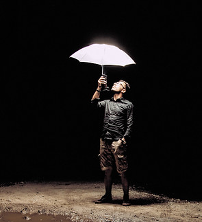 Man with an Umbrella