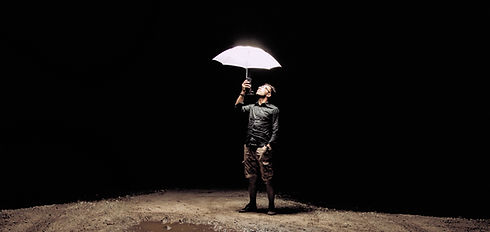 Man with an Umbrella