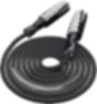 Close-up view of a smart jump rope with a sleek design