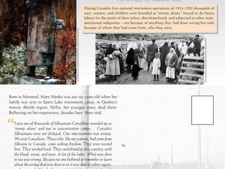 Remembering the 100th year since the end of Canada’s first national internment operations