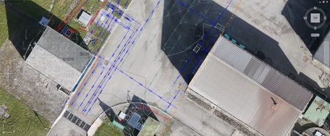 Surveying a Pipeline Route by Drone 