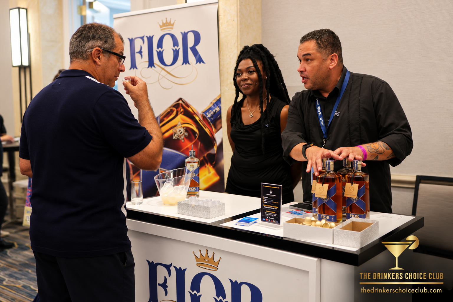 Eric Dominijanni of FIOR Scotch speaking with guests at C.R.A.F.T. Frontline Tastings in Tampa.