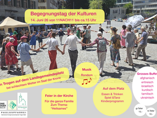 Begegnungstag der Kulturen 14. Juni 2026 11NACH11 bis ca. 15 Uhr