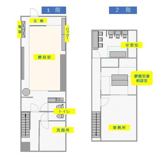 おーじやん三木加佐フロアマップ